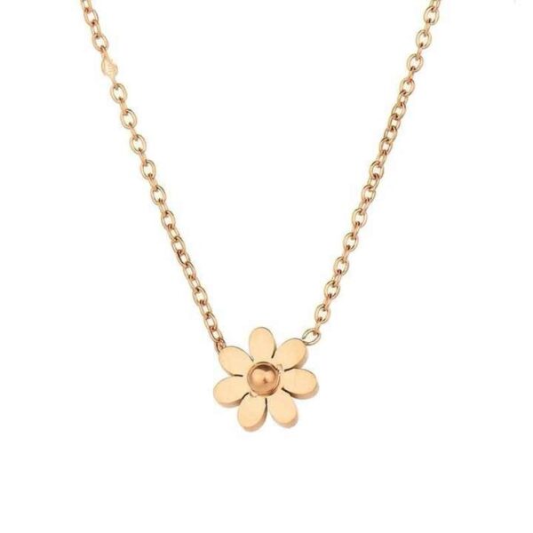 Gold Daisy Anklet