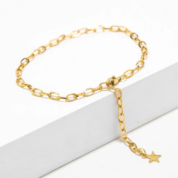 Gold Cuban Chain Anklet
