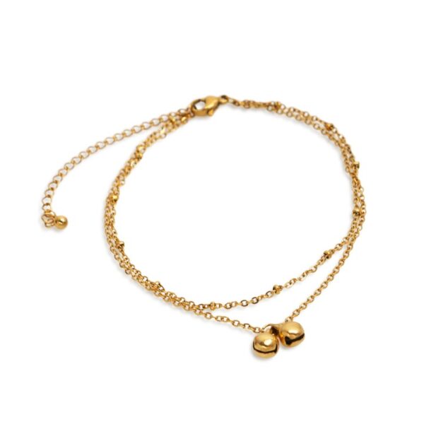 Poppy anklet