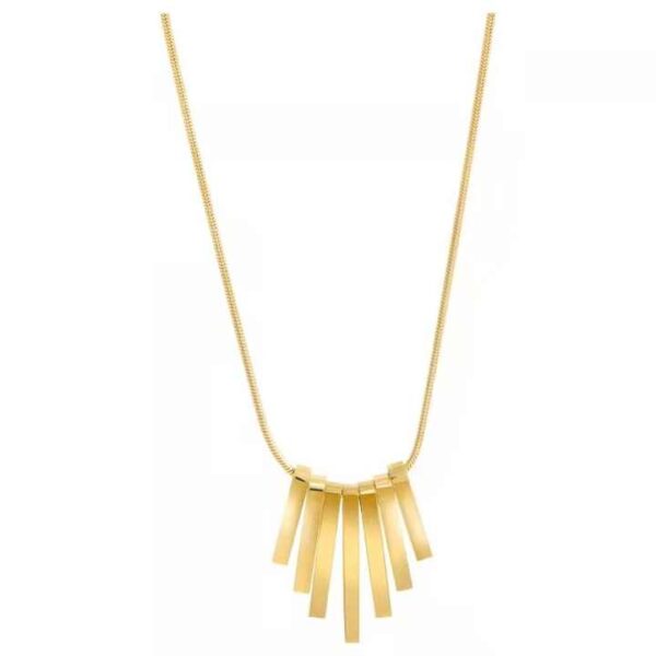 Bars Drop Necklace