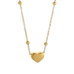 قلادة القلب الصغير