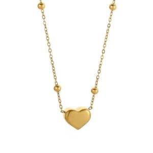 قلادة القلب الصغير